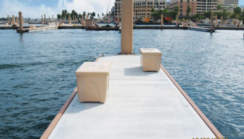 Palm Harbor Marina full length extra wide finger piers in South Florida