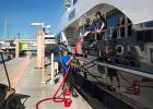Pall Harbor Marina staff performing hi-speed refueling in South Florida